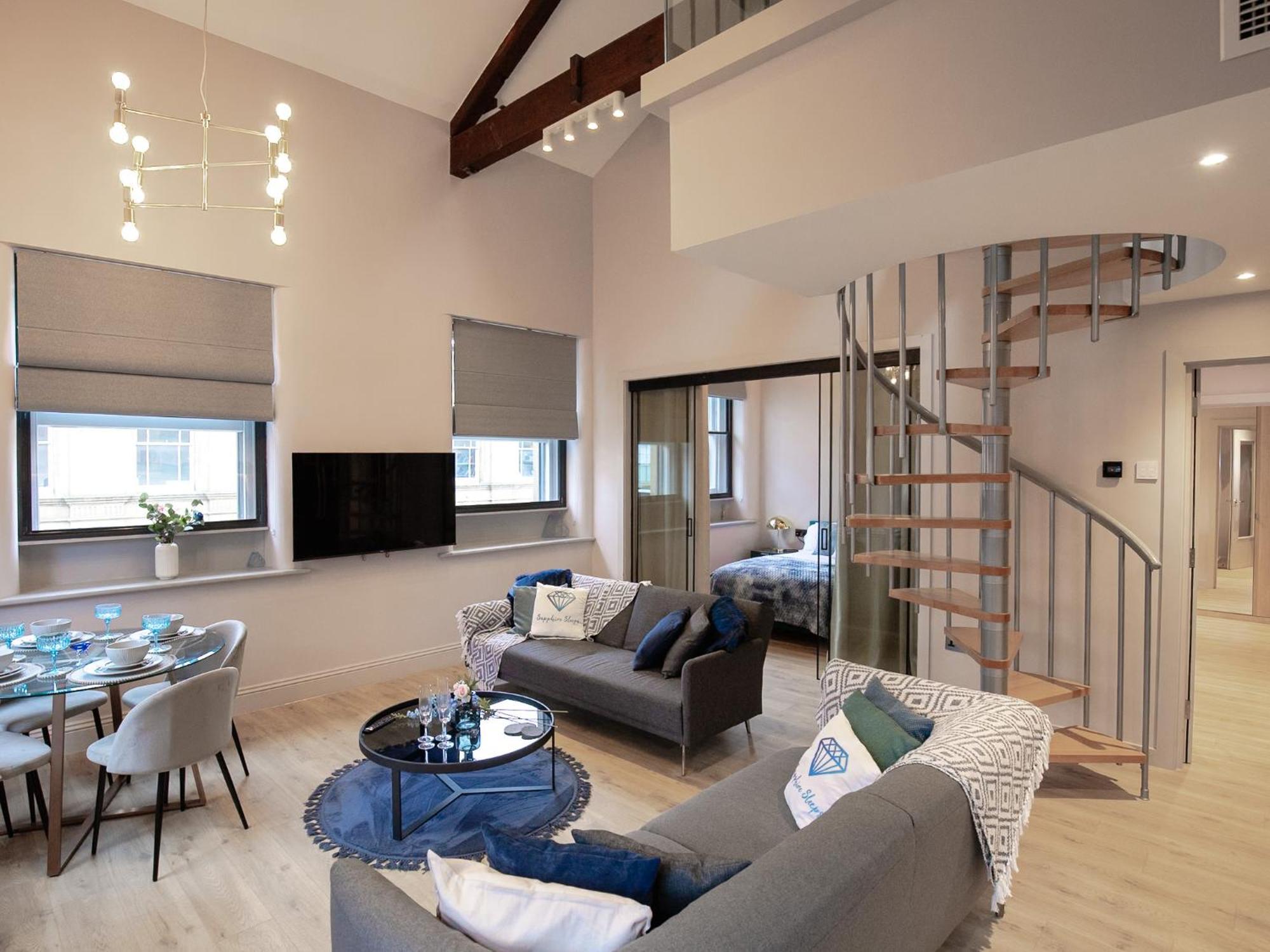M1 City Centre 3 Bed 3 Bath Luxe Penthouse Manchester Exterior photo